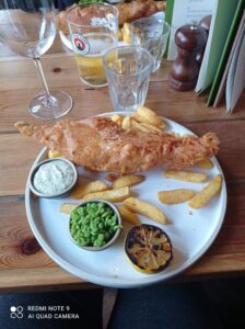 repas fish and chips londres pub city trip