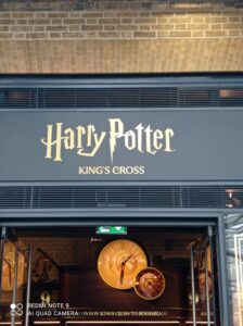 harry potter shop in london gare de kingcross londres city trip