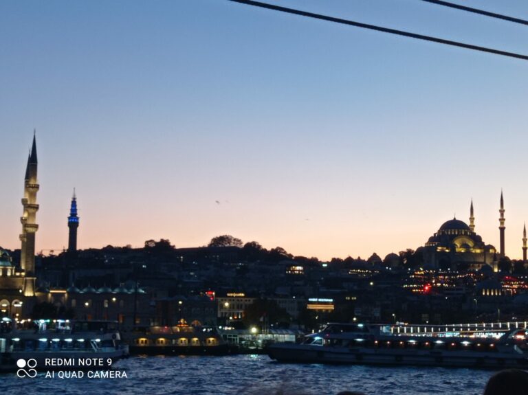 CROISIERE SUR LE BOSPHORE TURQUIE