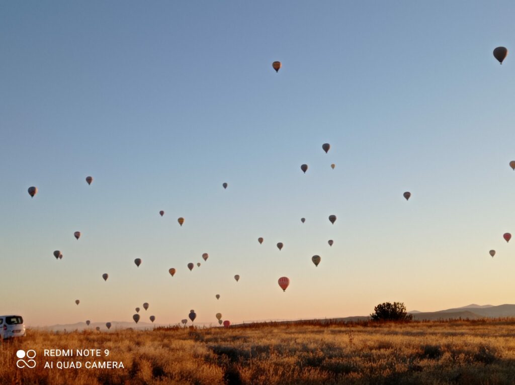 VOL DE MONTGOLFIERES EN CAPPADOCE