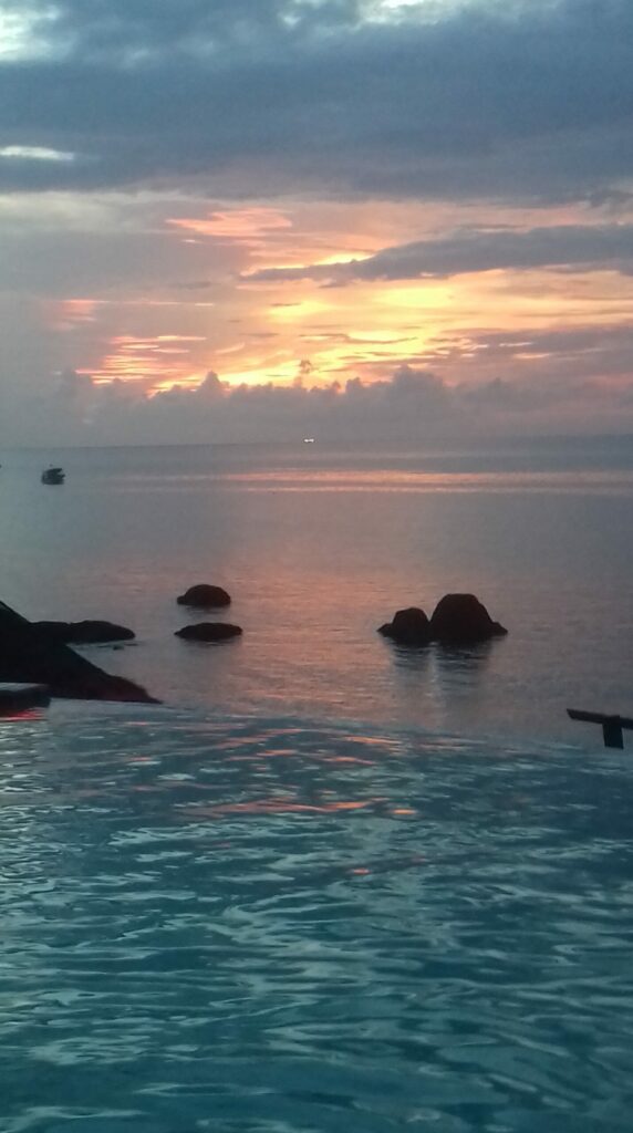 sunset koh tao