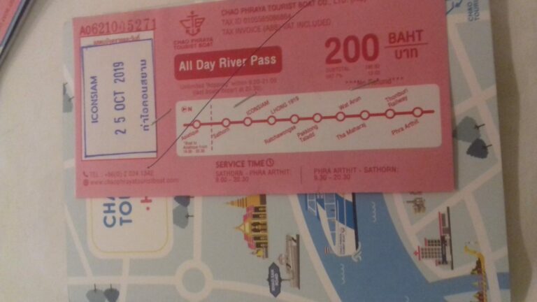 ticket ferry bangkok